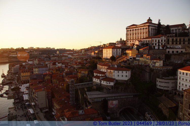 Photo ID: 044569, Downtown Porto at Sunset, Porto, Portugal
