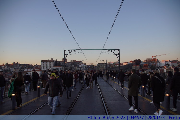 Photo ID: 044577, On the Dom Lus I Bridge, Porto, Portugal