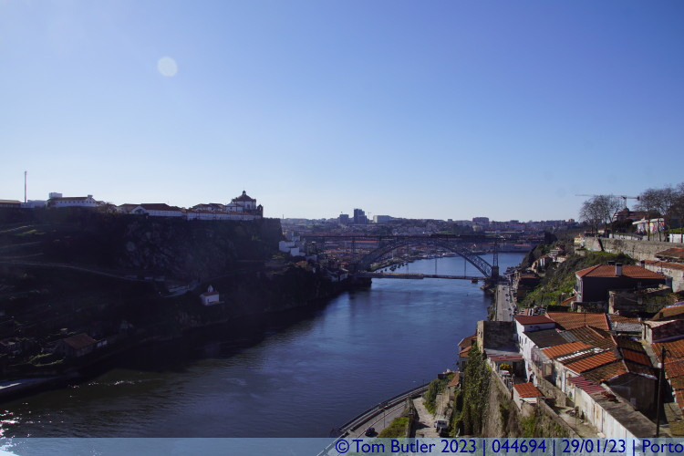 Photo ID: 044694, Crossing the Ponte Infante Dom Henrique, Porto, Portugal