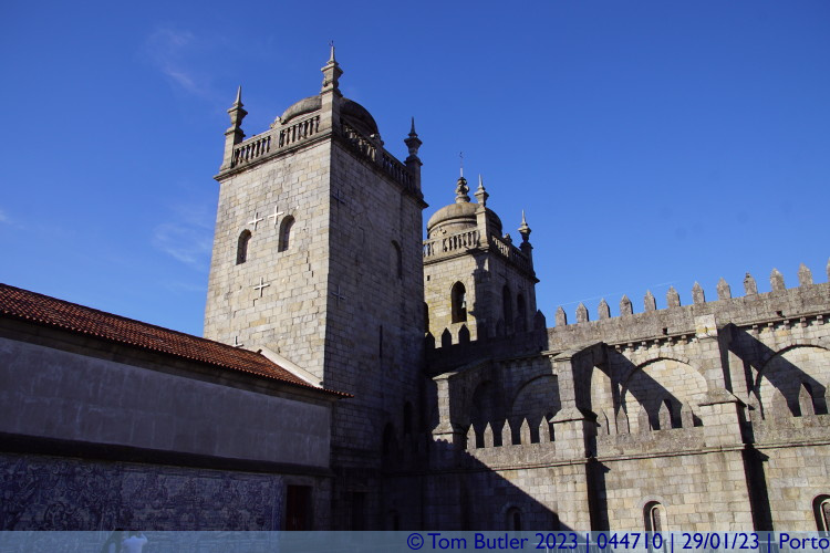 Photo ID: 044710, Towers of the Cathedral, Porto, Portugal