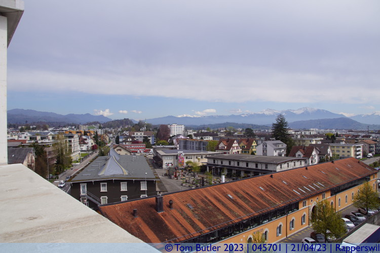 Photo ID: 045701, View from the hotel, Rapperswil, Switzerland