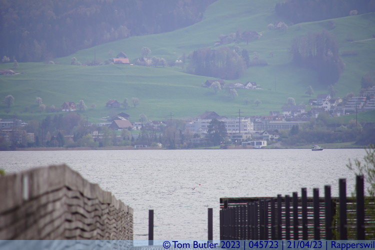 Photo ID: 045723, View across the Obersee, Rapperswil, Switzerland