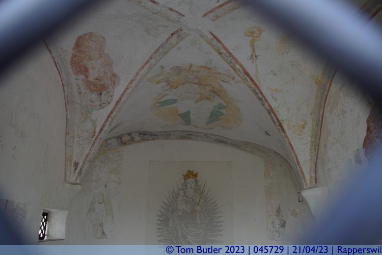 Photo ID: 045729, Heilig Hsli Painted ceiling, Rapperswil, Switzerland