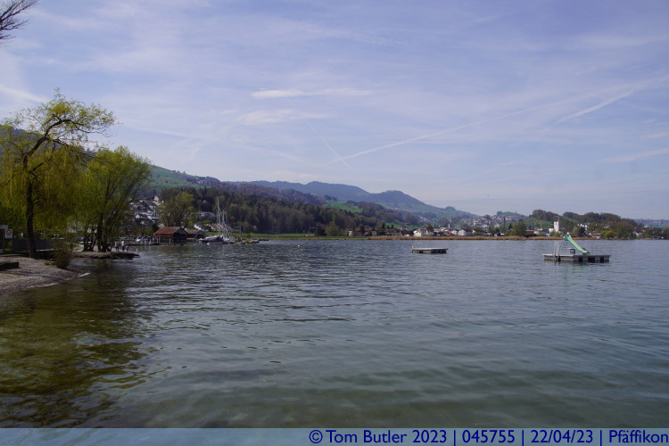 Photo ID: 045755, Swimming pontoons, Pfffikon, Switzerland