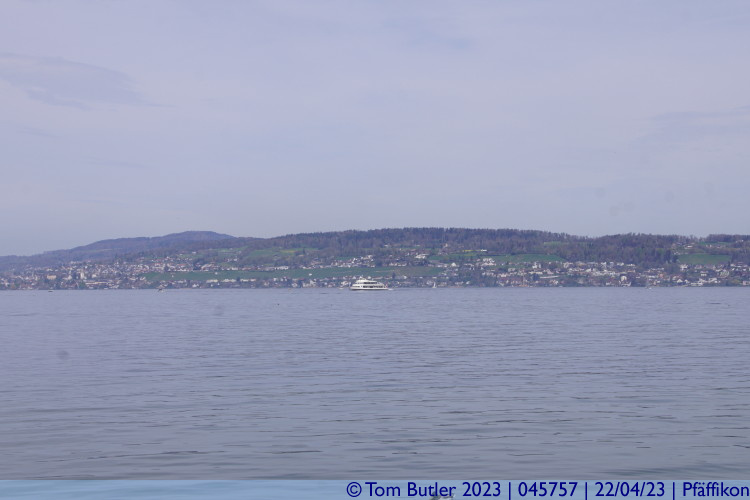 Photo ID: 045757, Our ferry approaches, Pfffikon, Switzerland