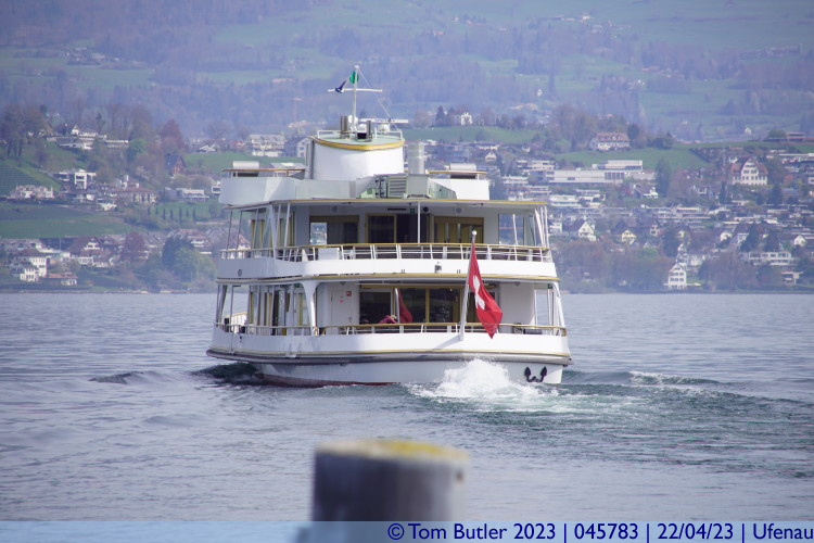Photo ID: 045783, Almost empty ferry, Ufenau, Switzerland