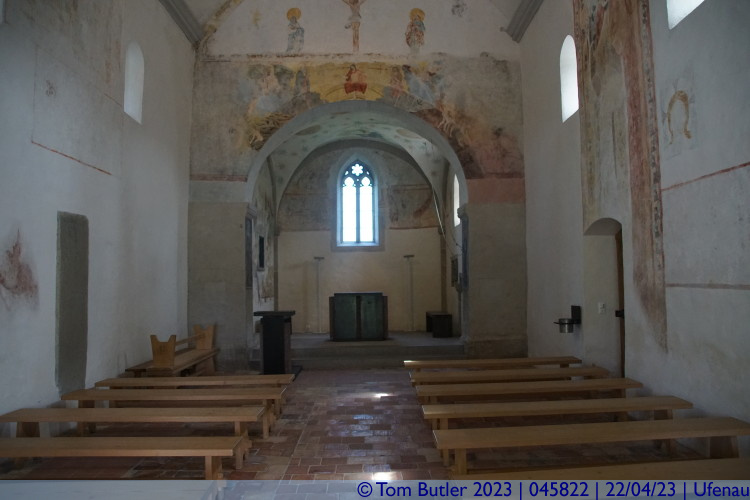 Photo ID: 045822, Inside the church, Ufenau, Switzerland