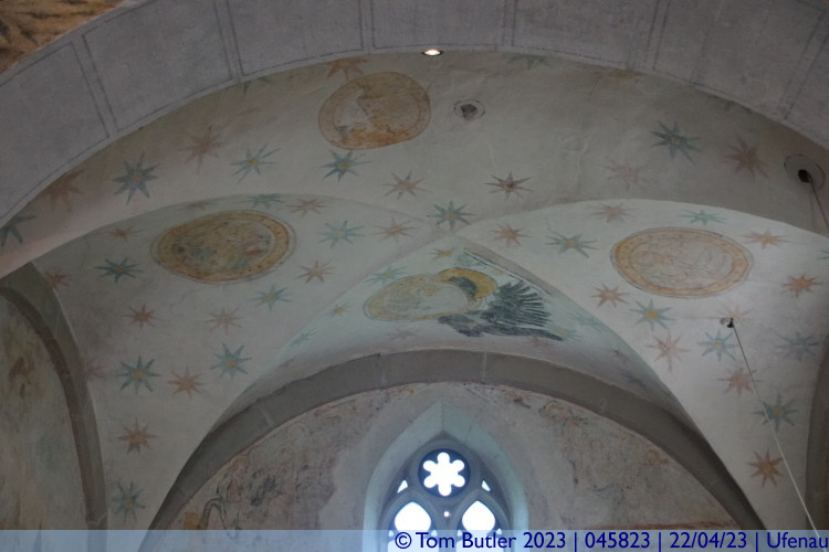 Photo ID: 045823, Painted ceiling, Ufenau, Switzerland