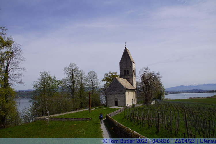 Photo ID: 045836, St Peter and Paul from St Martins, Ufenau, Switzerland