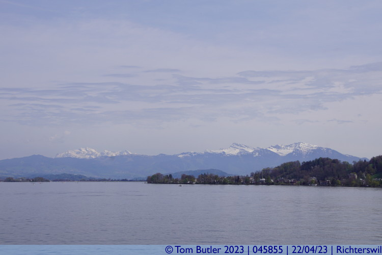 Photo ID: 045855, View down the lake, Richterswil, Switzerland