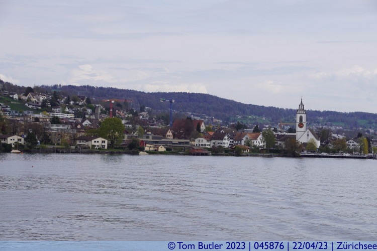 Photo ID: 045876, Looking back towards Meilen, Zrichsee, Switzerland