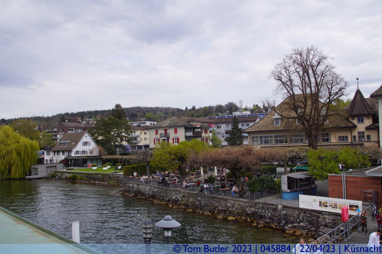 Photo ID: 045884, View from the ferry, Ksnacht, Switzerland