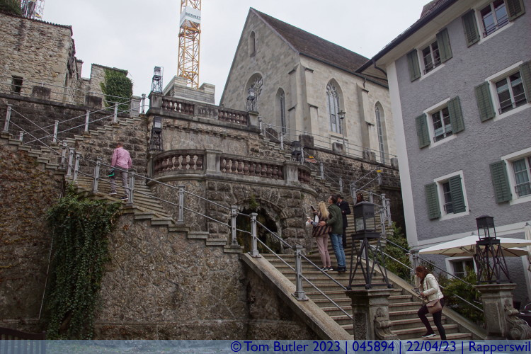 Photo ID: 045894, Climbing up to the castle, Rapperswil, Switzerland