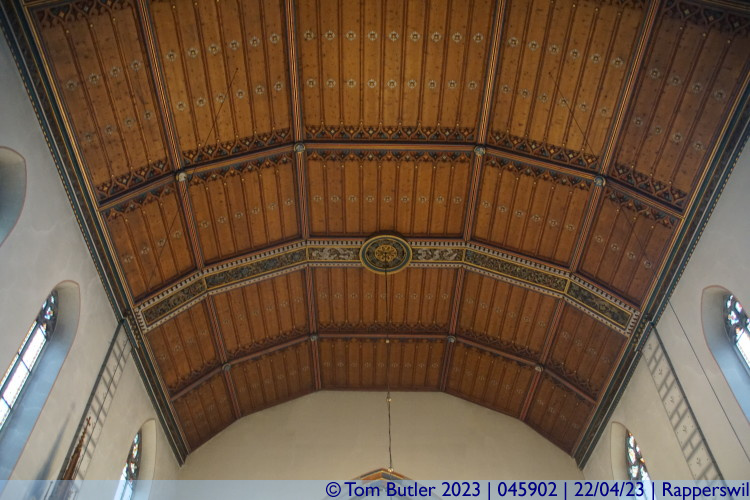Photo ID: 045902, Church Ceiling, Rapperswil, Switzerland