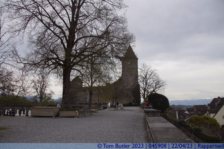 Photo ID: 045908, Castle from the Lindenhof , Rapperswil, Switzerland