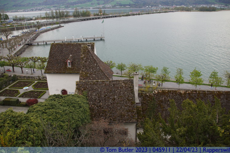 Photo ID: 045911, Harbour from the Lindenhof , Rapperswil, Switzerland