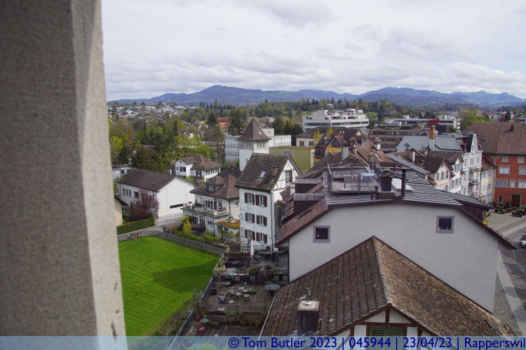 Photo ID: 045944, Looking out over Rapperswil, Rapperswil, Switzerland
