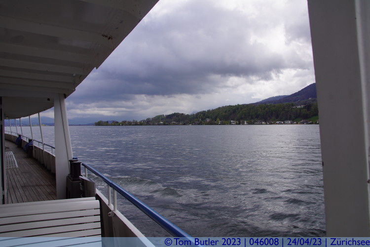 Photo ID: 046008, View from the MS Linth, Zrichsee, Switzerland