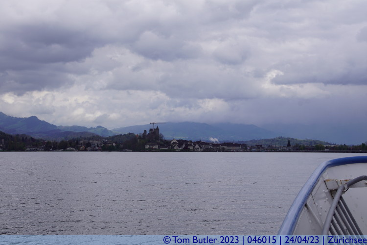 Photo ID: 046015, Rapperswil from the lake, Zrichsee, Switzerland