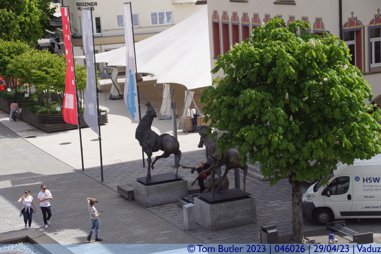 Photo ID: 046026, Dancing horses, Vaduz, Liechtenstein