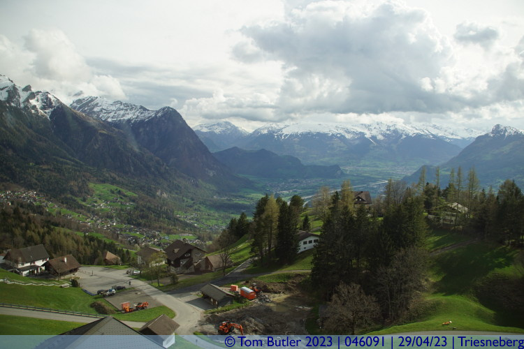 Photo ID: 046091, Entering the top of town, Triesenberg, Liechtenstein