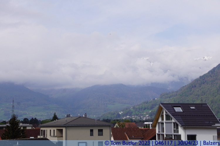 Photo ID: 046117, Cloud filled valley, Balzers, Liechtenstein