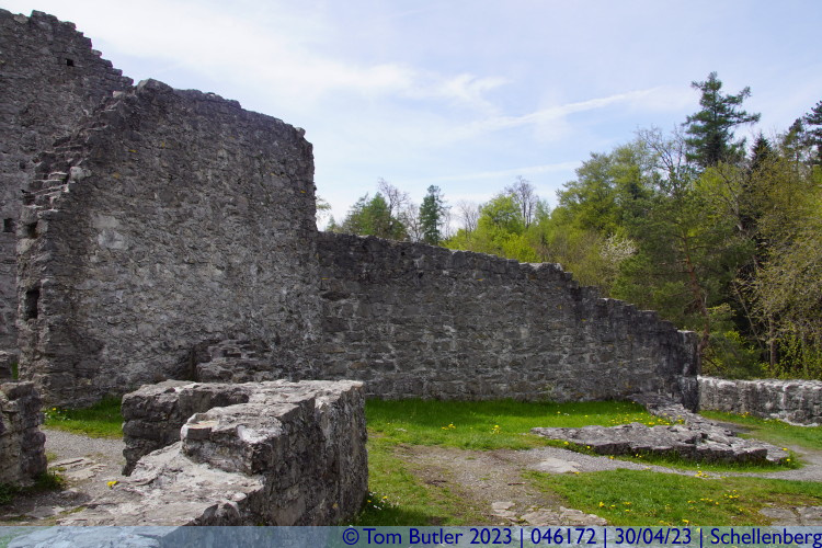 Photo ID: 046172, Internal walls of the castle, Schellenberg, Liechtenstein