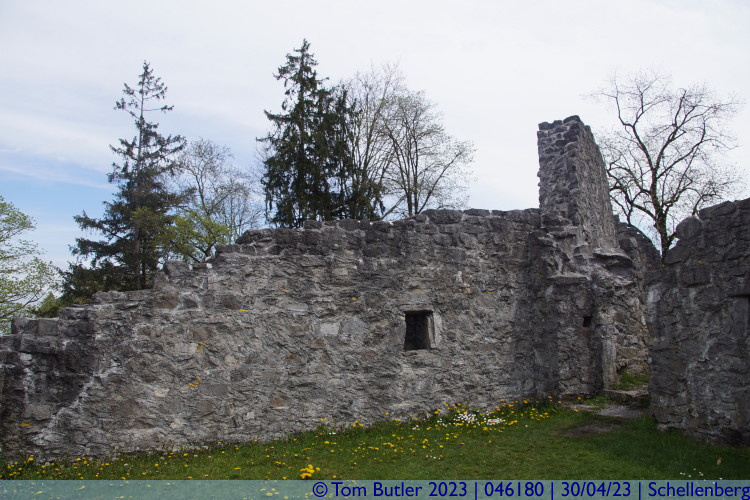 Photo ID: 046180, Inside the castle ruins, Schellenberg, Liechtenstein