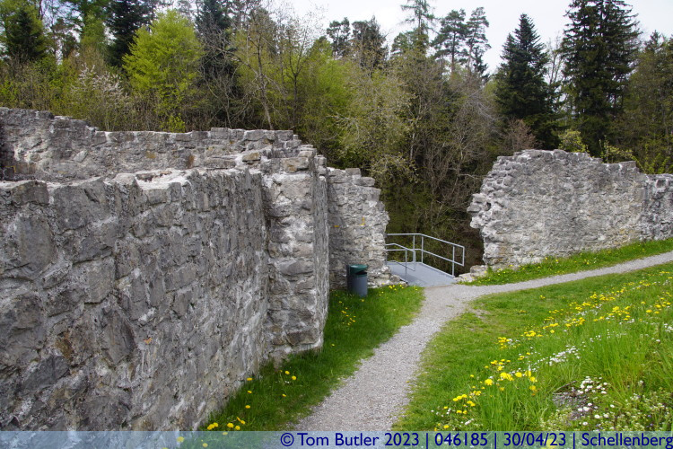 Photo ID: 046185, Inside the ruins, Schellenberg, Liechtenstein
