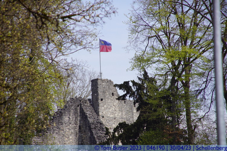 Photo ID: 046190, Ruins of the Obere Burg, Schellenberg, Liechtenstein