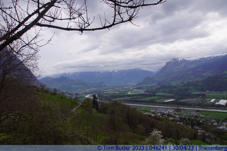 Photo ID: 046241, View from the Grschaweg Trail, Triesenberg, Liechtenstein