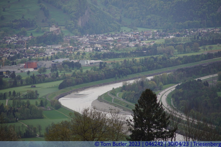 Photo ID: 046242, Rhine and Balzers, Triesenberg, Liechtenstein