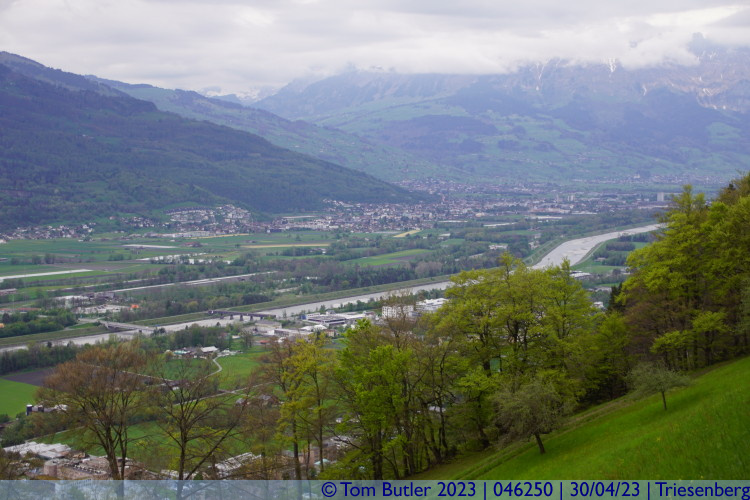 Photo ID: 046250, Bridges over the Rhine, Triesenberg, Liechtenstein