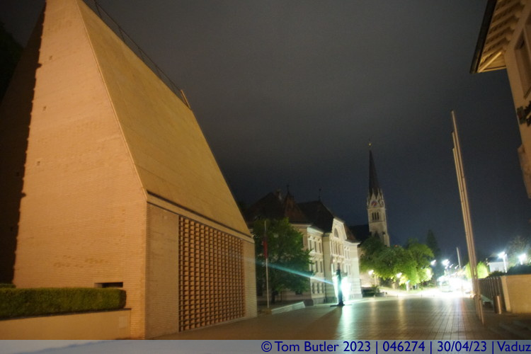 Photo ID: 046274, Landtag and Kathedrale , Vaduz, Liechtenstein