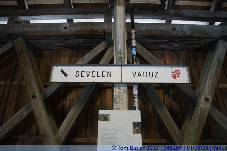 Photo ID: 046289, Border between cities, Vaduz, Liechtenstein