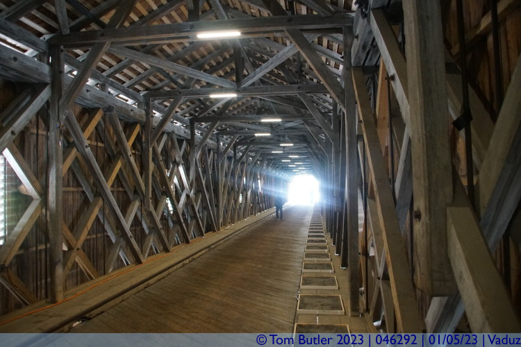 Photo ID: 046292, Inside the bridge, Vaduz, Liechtenstein