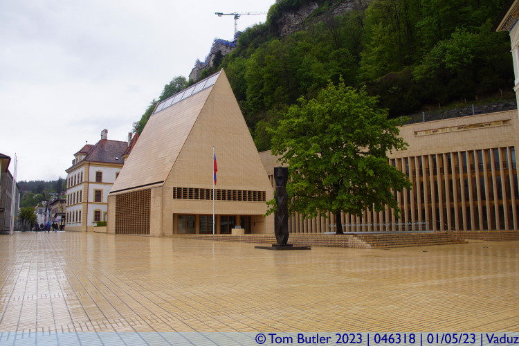Photo ID: 046318, Modern Parliament complex, Vaduz, Liechtenstein