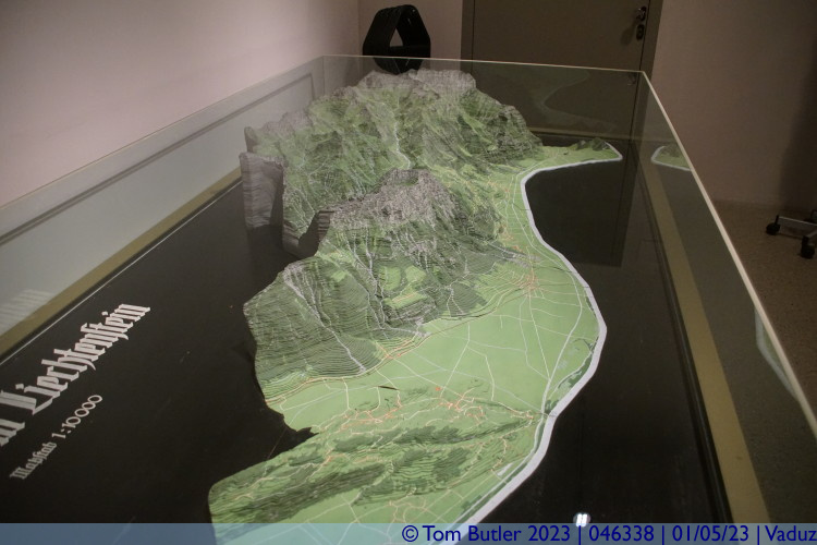 Photo ID: 046338, Map of the country, Vaduz, Liechtenstein