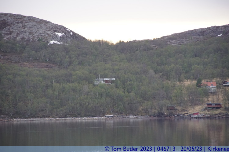 Photo ID: 046713, Houses by the fjord, Kirkenes, Norway