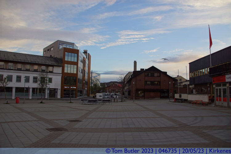 Photo ID: 046735, Central square, Kirkenes, Norway