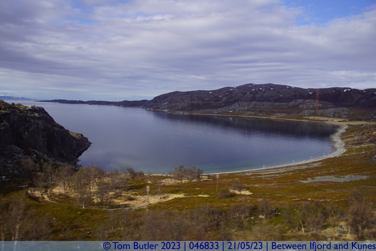 Photo ID: 046833, End of the Laksefjorden, Between Ifjord and Kunes, Norway