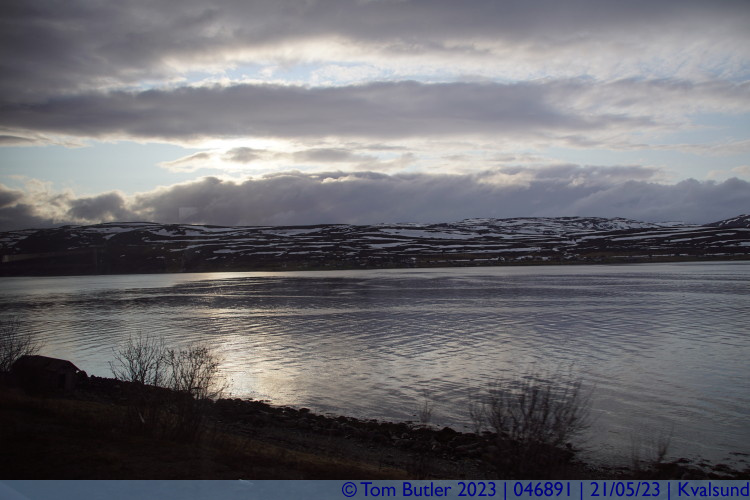 Photo ID: 046891, View across the Repparfjorden, Kvalsund, Norway