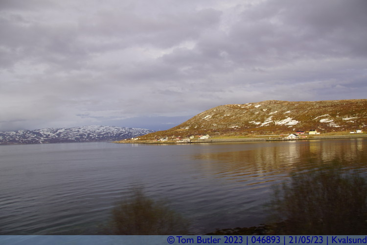 Photo ID: 046893, View across the sound, Kvalsund, Norway