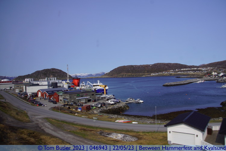 Photo ID: 046943, Harbour, Between Hammerfest and Kvalsund, Norway