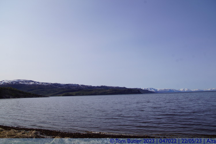 Photo ID: 047022, Looking up the Altafjorden, Alta, Norway