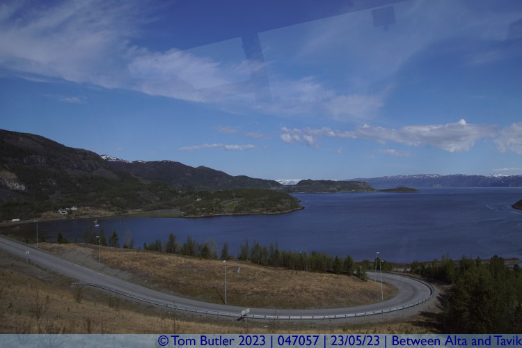 Photo ID: 047057, Approaching the Kfjordbrua, Between Alta and Tavik, Norway