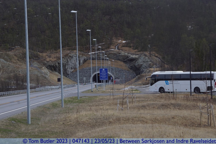 Photo ID: 047143, Srkjostunnelen, Between Srkjosen and Indre Ravelseidet, Norway