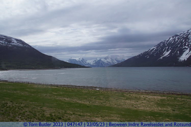 Photo ID: 047147, The Rotsundet and Lyngen Alps, Between Indre Ravelseidet and Rotsund, Norway
