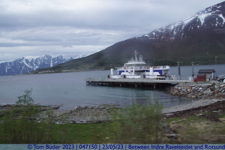 Photo ID: 047150, The Rotsund Hamnnes ferry, Between Indre Ravelseidet and Rotsund, Norway