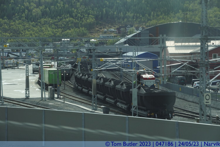 Photo ID: 047186, Coal trains, Narvik, Norway